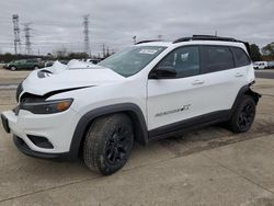 Salvage cars for sale from Copart Wheeling, IL: 2022 Jeep Cherokee Latitude