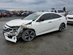 Honda salvage cars for sale: 2018 Honda Civic Touring