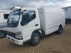 Salvage trucks for sale at Kansas City, KS auction: 2008 Mitsubishi Fuso Truck OF America INC FE 84D