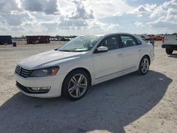 Volkswagen Vehiculos salvage en venta: 2013 Volkswagen Passat SE