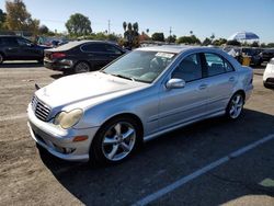 Salvage cars for sale at Van Nuys, CA auction: 2006 Mercedes-Benz C 230