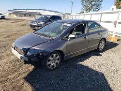 Honda salvage cars for sale: 2011 Honda Civic LX