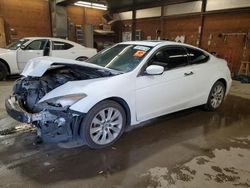 Salvage cars for sale from Copart Ebensburg, PA: 2009 Honda Accord EXL