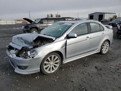 Mitsubishi Lancer salvage cars for sale: 2009 Mitsubishi Lancer GTS