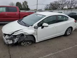 Salvage cars for sale at Moraine, OH auction: 2015 Honda Civic LX