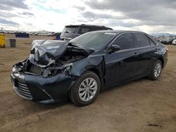 2016 Toyota Camry LE en venta en Brighton, CO