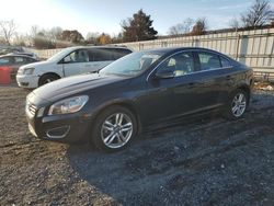 Salvage cars for sale at Grantville, PA auction: 2012 Volvo S60 T5