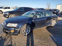 Salvage cars for sale at Kansas City, KS auction: 2005 Audi A6 3.2 Quattro