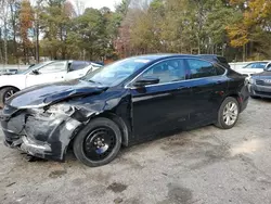 Salvage cars for sale from Copart Austell, GA: 2017 Chrysler 200 Limited