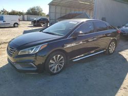 Salvage cars for sale at Midway, FL auction: 2017 Hyundai Sonata Sport