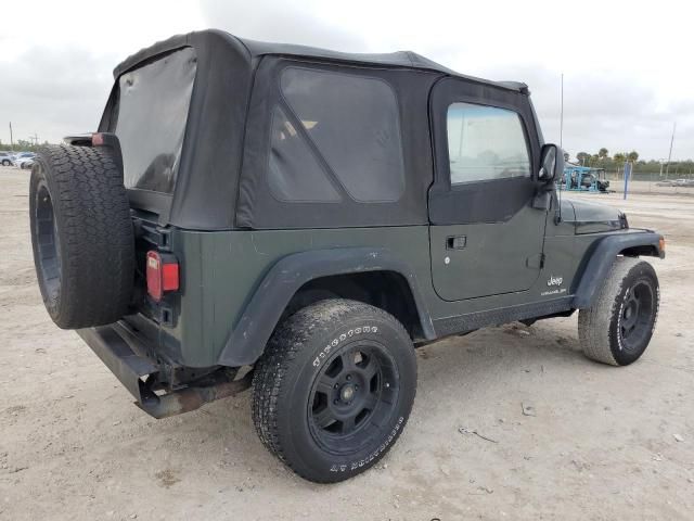 2003 Jeep Wrangler / TJ SE