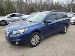 Subaru Vehiculos salvage en venta: 2016 Subaru Outback 2.5I Premium