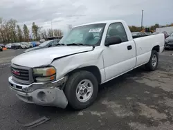 Salvage cars for sale at Portland, OR auction: 2003 GMC New Sierra C1500