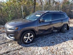 Salvage SUVs for sale at auction: 2021 Jeep Cherokee Limited