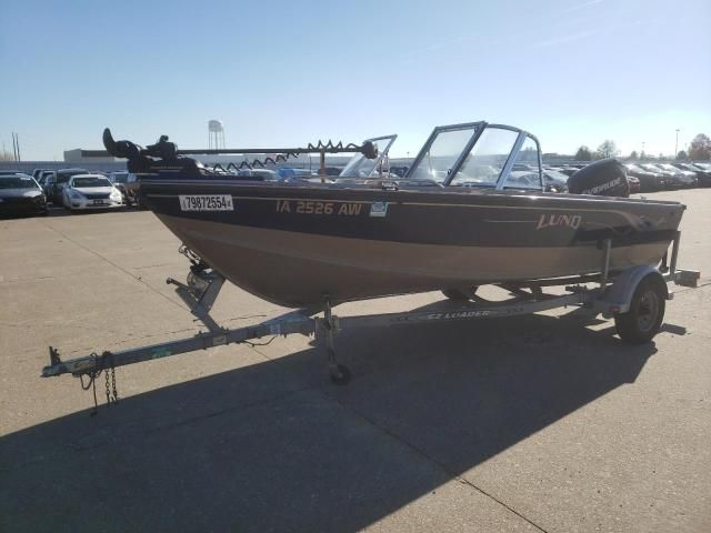 2000 Lund Boat With Trailer