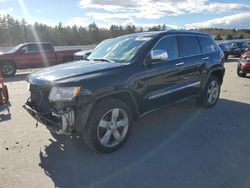 Salvage cars for sale at Windham, ME auction: 2012 Jeep Grand Cherokee Limited