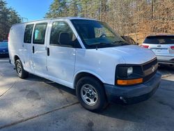 Salvage trucks for sale at North Billerica, MA auction: 2004 Chevrolet Express G1500