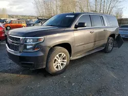 Chevrolet salvage cars for sale: 2017 Chevrolet Suburban C1500 LT