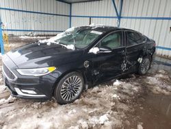 Salvage Cars with No Bids Yet For Sale at auction: 2017 Ford Fusion Titanium Phev