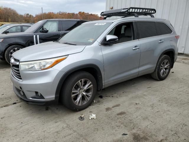 2015 Toyota Highlander XLE