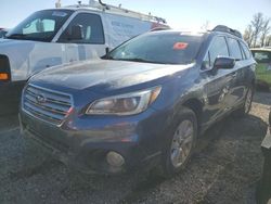 Subaru salvage cars for sale: 2016 Subaru Outback 2.5I Premium