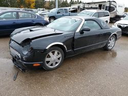 Salvage cars for sale from Copart Eldridge, IA: 2002 Ford Thunderbird