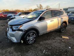 Salvage cars for sale from Copart Chicago Heights, IL: 2017 Toyota Rav4 LE