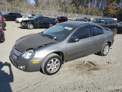 Salvage cars for sale at Waldorf, MD auction: 2005 Dodge Neon SXT