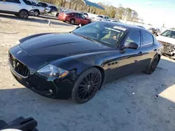 Salvage cars for sale at Spartanburg, SC auction: 2012 Maserati Quattroporte S