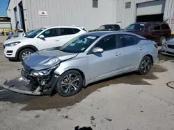 Salvage cars for sale from Copart New Orleans, LA: 2021 Nissan Sentra SV