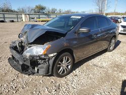 2015 Nissan Sentra S en venta en Kansas City, KS