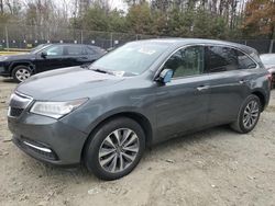 Acura salvage cars for sale: 2016 Acura MDX Technology