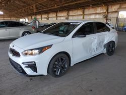 KIA salvage cars for sale: 2021 KIA Forte GT Line