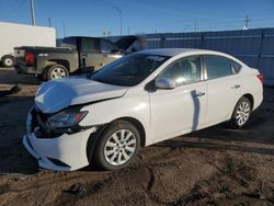 Salvage cars for sale at Greenwood, NE auction: 2017 Nissan Sentra S