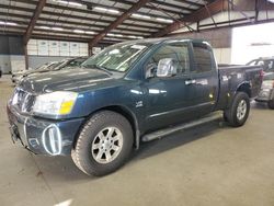 Salvage cars for sale at East Granby, CT auction: 2004 Nissan Titan XE