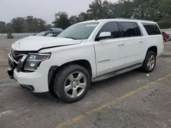 Salvage cars for sale at Eight Mile, AL auction: 2015 Chevrolet Suburban C1500 LT