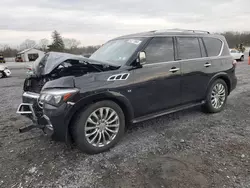 2017 Infiniti QX80 Base en venta en Grantville, PA