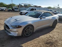 Salvage cars for sale at Kapolei, HI auction: 2018 Ford Mustang