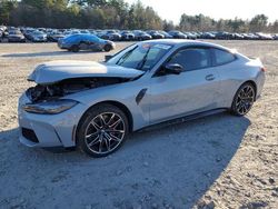 Salvage cars for sale at Mendon, MA auction: 2022 BMW M4 Competition