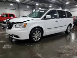 Chrysler Vehiculos salvage en venta: 2016 Chrysler Town & Country Touring