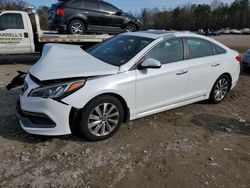 Salvage cars for sale at Charles City, VA auction: 2017 Hyundai Sonata Sport