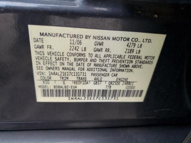 2007 Nissan Altima 2.5