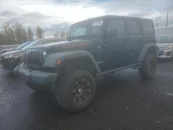 Salvage cars for sale at Portland, OR auction: 2011 Jeep Wrangler Unlimited Rubicon