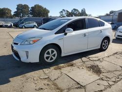 Salvage cars for sale from Copart Hayward, CA: 2013 Toyota Prius