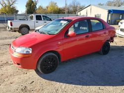 Salvage cars for sale at Wichita, KS auction: 2005 Chevrolet Aveo Base