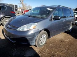 Toyota salvage cars for sale: 2007 Toyota Sienna CE