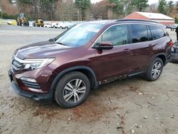 2017 Honda Pilot EXL en venta en Mendon, MA