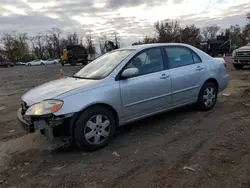 Toyota Corolla ce salvage cars for sale: 2005 Toyota Corolla CE