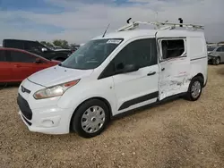 Salvage cars for sale at San Antonio, TX auction: 2017 Ford Transit Connect XLT