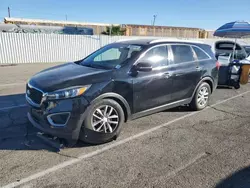 Salvage cars for sale from Copart Van Nuys, CA: 2017 KIA Sorento LX